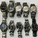 VINTAGE MENS PULSAR LOT-STORE DISPLAY/NOS/USED (10 Watches) LOT-03