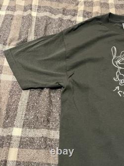 VINTAGE REN AND STIMPY SHIRT MADE IN USA? NEW OLD STOCK MEN'S LARGE 90s