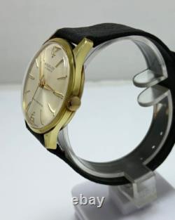 VINTAGE STEELCO MANUAL Cal. ST 1606 32mm GOLD PLATE 50s NOS
