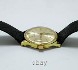 VINTAGE STEELCO MANUAL Cal. ST 1606 32mm GOLD PLATE 50s NOS