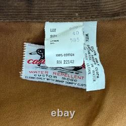 VTG Canvasback Jacket & Pants Water Repellent Duck Hunting 1960s New Old Stock