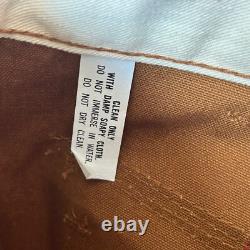 VTG Canvasback Jacket & Pants Water Repellent Duck Hunting 1960s New Old Stock