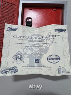 VTG Fossil Spiderman Watch 1994 Limited Edition Collectors Series Vol 2 NOS