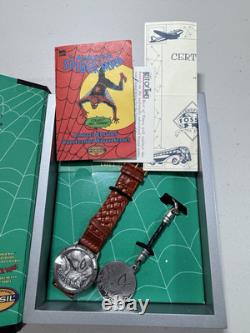 VTG Fossil Spiderman Watch 1994 Limited Edition Collectors Series Vol 3 NOS