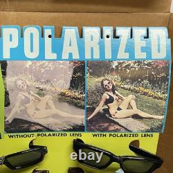 VTG New Old Stock Bachmann Solarex Polarized Sunglasses Store Display RARE FIND