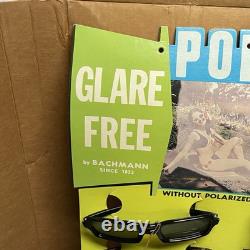 VTG New Old Stock Bachmann Solarex Polarized Sunglasses Store Display RARE FIND