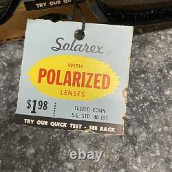 VTG New Old Stock Bachmann Solarex Polarized Sunglasses Store Display RARE FIND