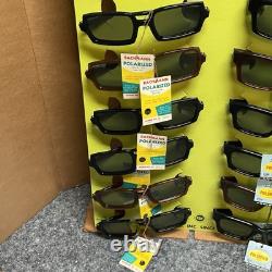 VTG New Old Stock Bachmann Solarex Polarized Sunglasses Store Display RARE FIND