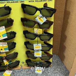 VTG New Old Stock Bachmann Solarex Polarized Sunglasses Store Display RARE FIND