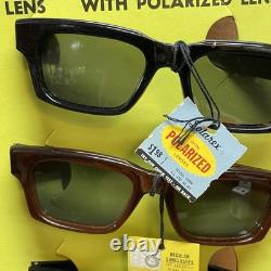 VTG New Old Stock Bachmann Solarex Polarized Sunglasses Store Display RARE FIND