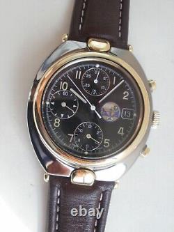 Veglia chronograph SW 500 swiss Louis Vuitton new old stock vintage wrist watch