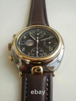 Veglia chronograph SW 500 swiss Louis Vuitton new old stock vintage wrist watch