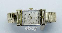 Vintage 1950 Bulova 17j Men's Flip-Top Photo Watch (New Old Stock) Box/Tags