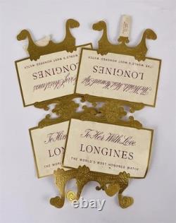 Vintage 1950's Longines Animated Fireplace Display New Old Stock