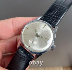 Vintage 1960's Military Watch Unitas 6325 Wehrmachtswerk 34mm Unworn NOS