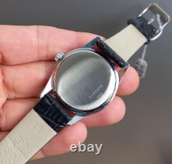 Vintage 1960's Military Watch Unitas 6325 Wehrmachtswerk 34mm Unworn NOS