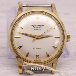 Vintage 1960's Movado Kingmatic Seven 33.5mm Automatic Watch NOS Unworn with Tag 3
