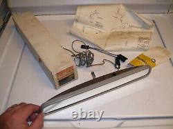 Vintage 1968-72 NOS GM Guide delco Rearview Mirror with map light Buick Chevy oem