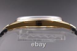 Vintage 1969 NOS Seiko Sportsman 6602-9982 Gold 35mm Hand Winding Men's Watch