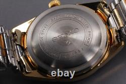Vintage 1969 NOS Seiko Sportsman 6602-9982 Gold 35mm Hand Winding Men's Watch
