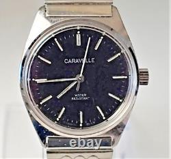 Vintage 1970s CARAVELLE Hand Wind Men's Watch- New Old Stock