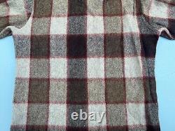 Vintage 1970s Woolrich Plaid Wool Style 70 Flannel Shirt Men M NEW OLD STOCK