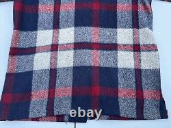 Vintage 1970s Woolrich Plaid Wool Wilderness Flannel Shirt Men M NEW OLD STOCK