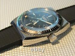 Vintage 1971 NOS Bulova Caravelle N1 Sea Hunter 666 Devil Diver SERVICED