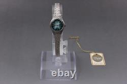 Vintage 1973 NOS with Tag SEIKO Bracelet 11-0730 Green Manual Ladies Watch JAPAN
