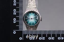Vintage 1973 NOS with Tag SEIKO Bracelet 11-0730 Green Manual Ladies Watch JAPAN
