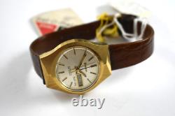 Vintage 1977 N7 Bulova Set-o-matic Automatic Dial-Day NOS Wrist Watch lot. Wp