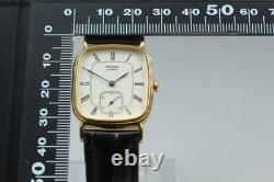 Vintage 1980 NOS with Tag SEIKO Chariot 2628-5000 Small Second Roman Quartz Men