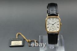 Vintage 1980 NOS with Tag SEIKO Chariot 2628-5000 Small Second Roman Qz Men's