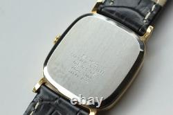 Vintage 1980 NOS with Tag SEIKO Chariot 2628-5000 Small Second Roman Qz Men's