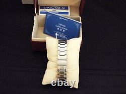 Vintage 1980's Citizen Men's Ani-Digi Temp Wristwatch New Old Stock withBox Papers