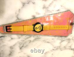 Vintage 1980s Gotcha Watch New Old Stock Mint with Original Sleeve