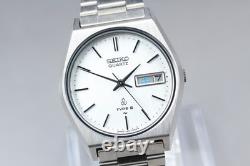 Vintage 1982NOS TOP MINT Tag SEIKO Type II 7123-7080 KANJI Qz Mens Watch JAPAN