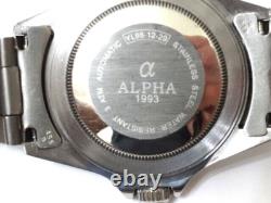 Vintage 1990s? ALPHA 1993 Submariner Divers 3 ATM Automatic Watch New Old Stock