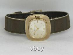 Vintage 33mm Bulova 10k Rgp New Old Stock, 17 Jewel, Signed 6x, 1967, Running