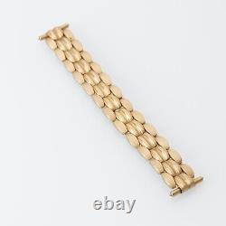Vintage APEX Gold Filled Top Stretch Expansion Bracelet Band 21mm New Old Stock