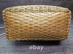 Vintage BJ Imports Wicker Purse New Old Stock