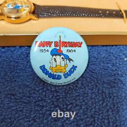 Vintage Bradley Donald Duck Registered Birthday Edition New Old Stock MINT INBOX