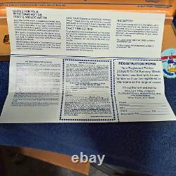 Vintage Bradley Donald Duck Registered Birthday Edition New Old Stock MINT INBOX