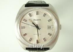 Vintage Bulova'Calendial' Men's Watch c1974, Running Automatic, NOS Strap