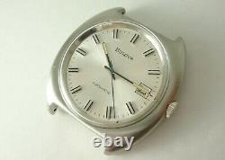 Vintage Bulova'Calendial' Men's Watch c1974, Running Automatic, NOS Strap