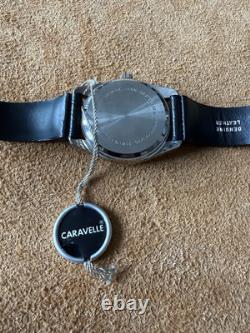 Vintage Caravelle Funky Dial NOS Arabic Numerals