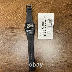 Vintage Casio DBC-30-1 Databank 30 Rare Calculator Watch 90's NOS