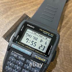 Vintage Casio DBC-30-1 Databank 30 Rare Calculator Watch 90's NOS