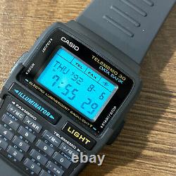 Vintage Casio DBC-30-1 Databank 30 Rare Calculator Watch 90's NOS