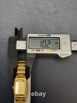 Vintage Citizen 3220-SXX228 Lady Gold Tone Analog Quartz Watch New Old Stock